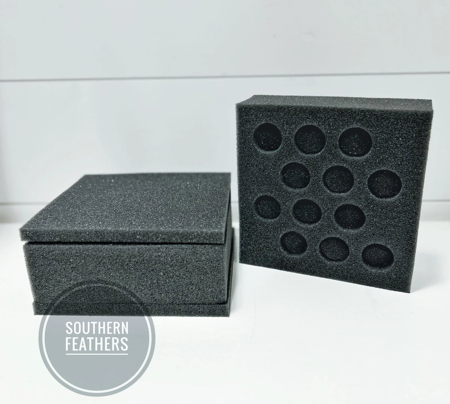 12 Egg Serama Foam Shipper Set